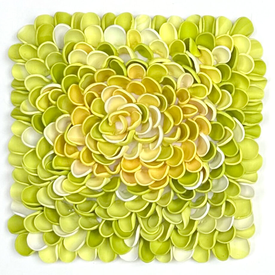 Garten Eden – Serie „Color Waves“ Originalkunstwerk | 50 x 70 cm