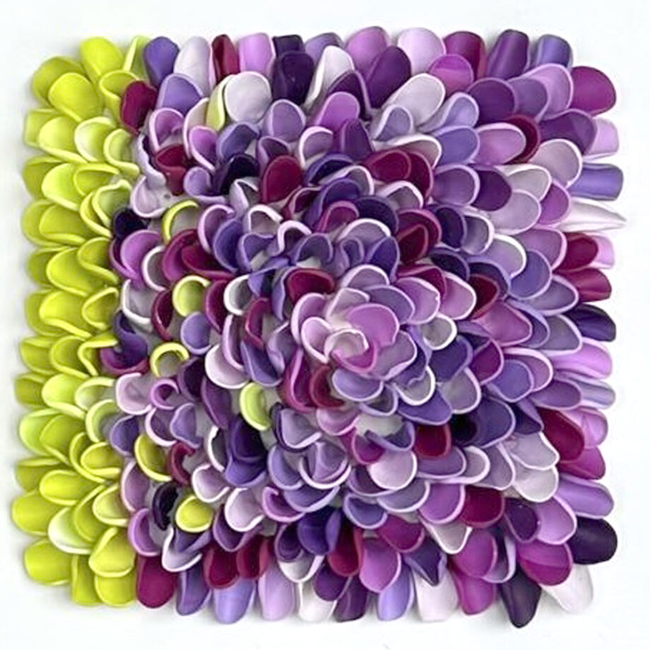 Garten Eden – Serie „Color Waves“ Originalkunstwerk | 50 x 70 cm