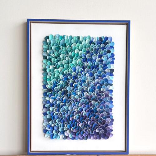 Sea Waves – Serie „Color Waves“ Originalkunstwerk | 30 x 40 cm