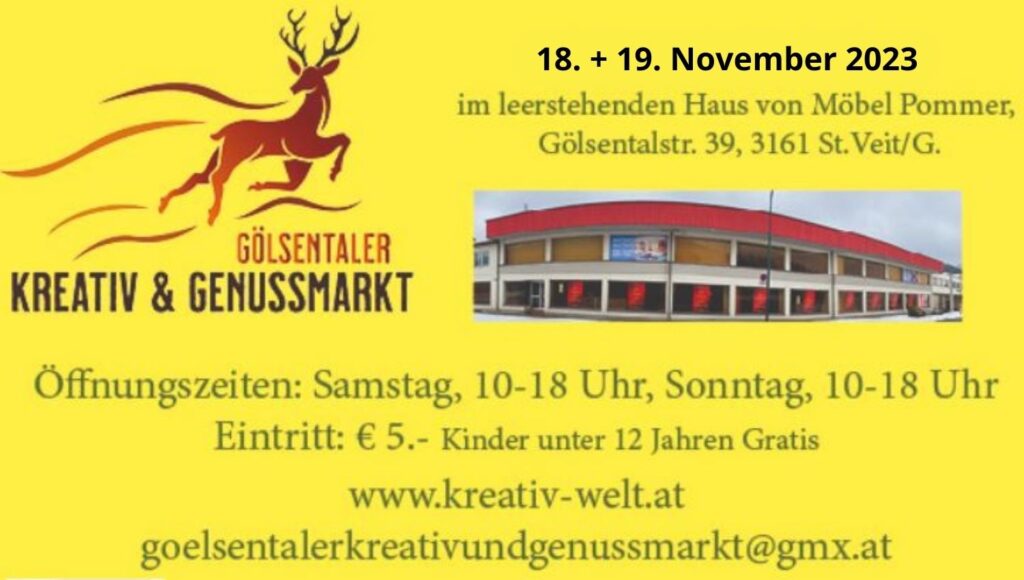 Kreativmarkt in Gölsen