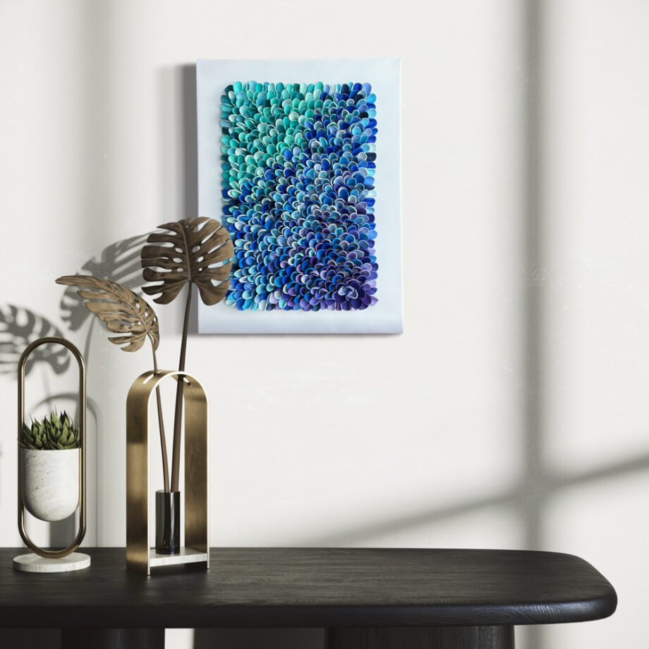 Sea Waves – Serie „Color Waves“ Originalkunstwerk | 30 x 40 cm